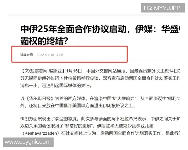 伊朗与中国的合作前景分析是否会出现资金放水现象