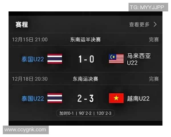 泰国与越南足球对决结果揭晓谁是胜者分析与回顾